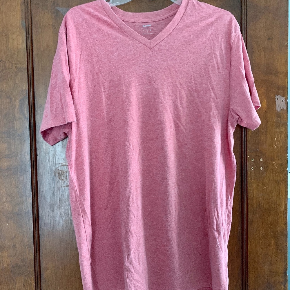 men's short sleeve v-neck